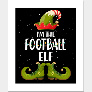Im The Football Elf Christmas Posters and Art